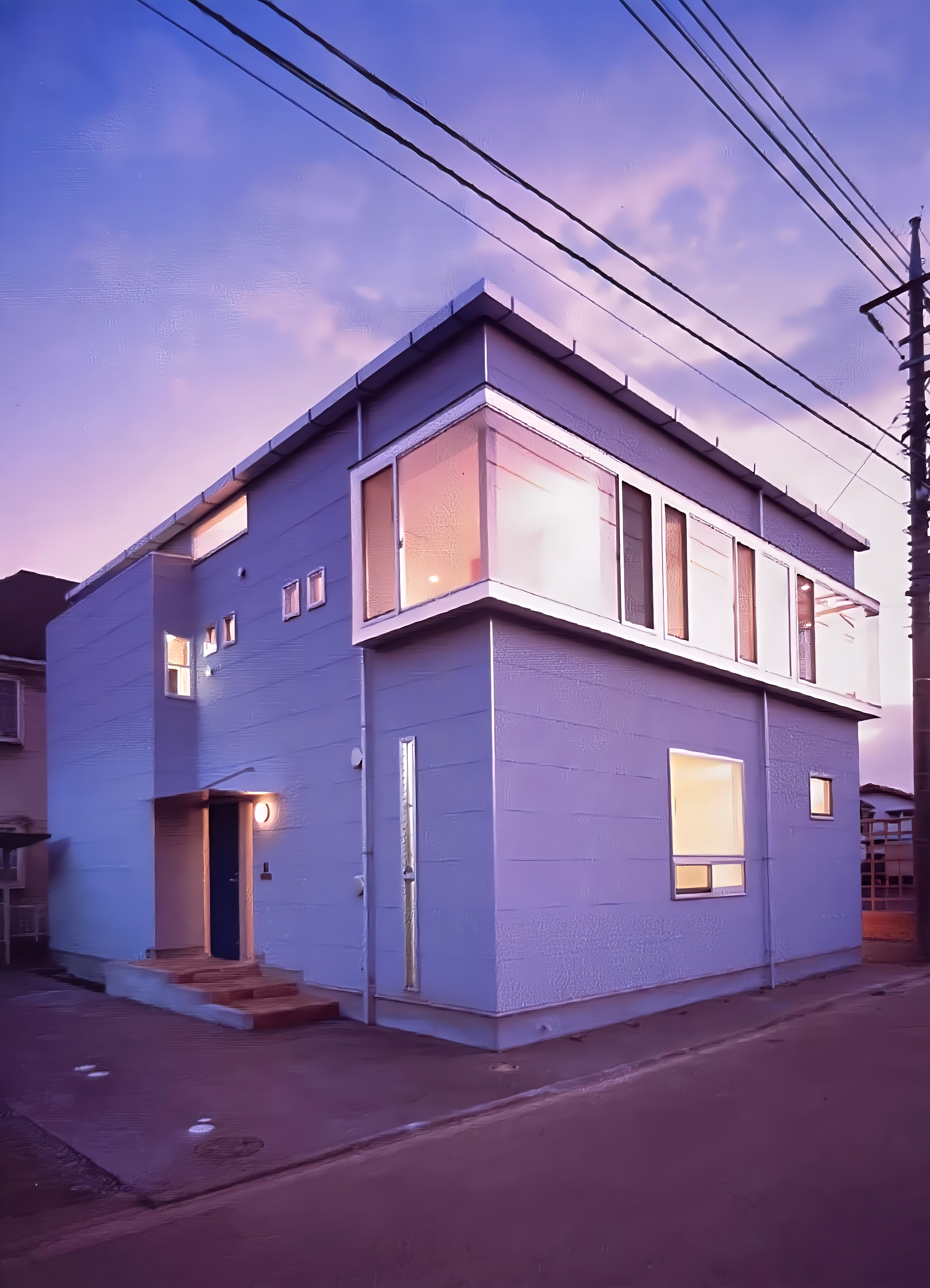 建築した住宅外観